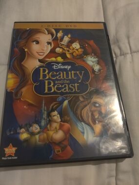 Disney Beauty and the Beast DVD - Blue/Gold Cover